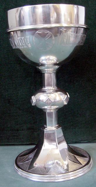 Small Chalice made for Trinity Church, Irvington, New Jersey