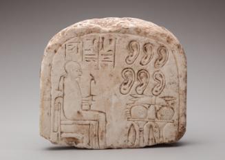 Ear stela dedicated to Ptah