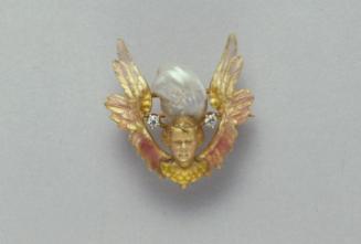 Brooch in the form of a winged putto