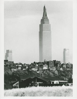 Empire State Building seen from New Jersey