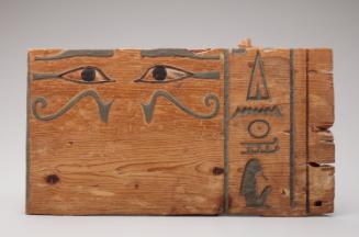 Eye-panel from coffin