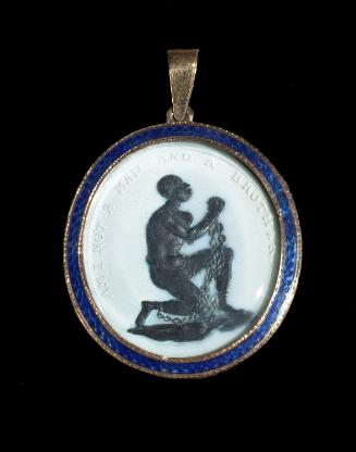 Antislavery pendant medallion