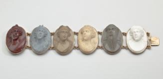 Bracelet with classical relief carvings