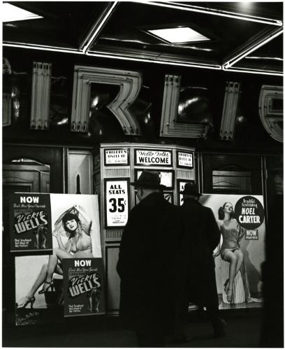 Exterior of movie theater