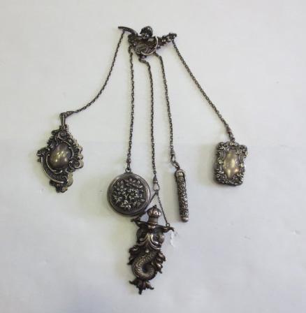 Chatelaine with attached tools