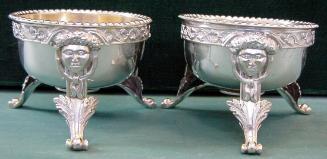 Pair of salt dishes