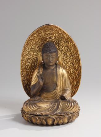 Seated Amida (Sanskrit: Amitabha), the Buddha of Infinite Light