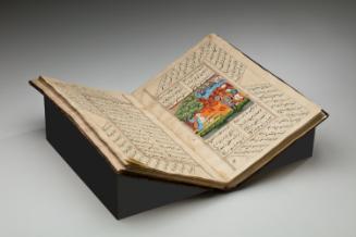 Illustrated Portions of the Khamsa Nizami
Iskandar Nama and Makhzan al-Asrar 
Written in Farsi Language with Nasta'liq Script
