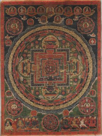 Five Tathagatha Buddha Mandala