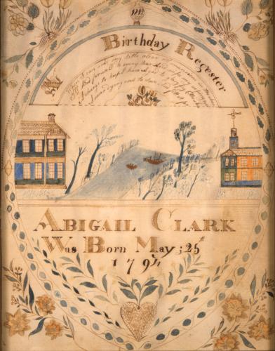 Birthday Register: Abigail Clark