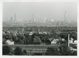Skyline of New York, from Patterson, New Jersey