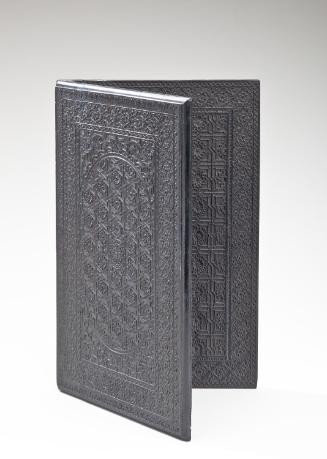 Book Cover with Geometric Motifs