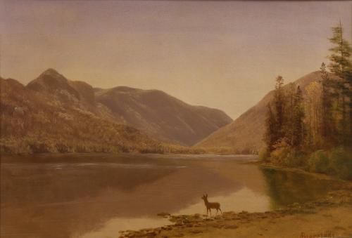Lake at Franconia Notch, White Mountains