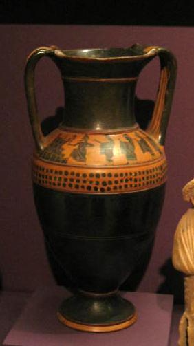 Amphora with sacrifice scene