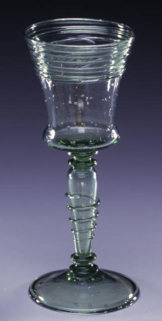 Goblet with Spanish pattern