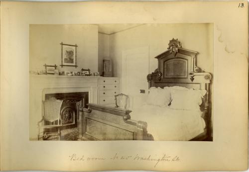 Bedroom of 45 Washington Street, Newark, New Jersey