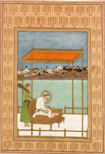 Portrait of Mughal Emperor Aurangzeb (1618-1707)