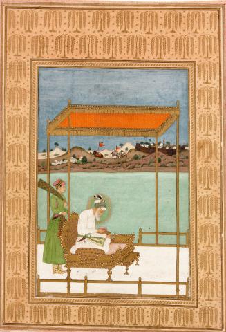Portrait of Mughal Emperor Aurangzeb (1618-1707)