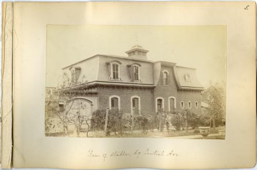 Rear of Stable, 69 Central Ave, Newark, New Jersey (Marcus L. Ward Home)