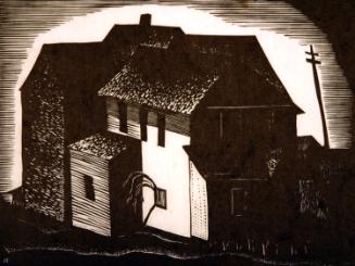 A Tree, A Telephone Pole, and Some Houses