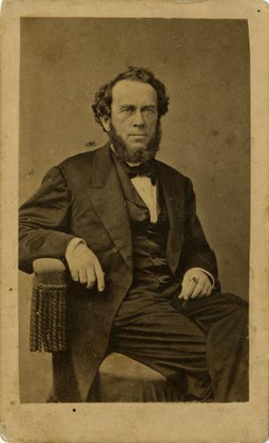 Marcus L. Ward, Ex Governor of New Jersey, full face, seated figure