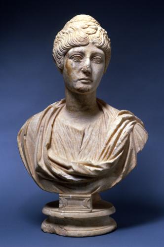 Portrait bust of a lady