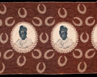 Portrait of Alhaji Shehu Muhammad Kangiwa with Olive Leaf Wreaths