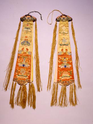 Pendants from a ritual costume