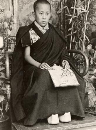 The 14th Dalai Lama at age eleven